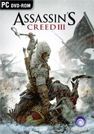 Box cover for Assassin's Creed 3 on the Microsoft Windows.