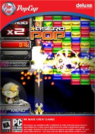 Box cover for AstroPop Deluxe on the Microsoft Windows.