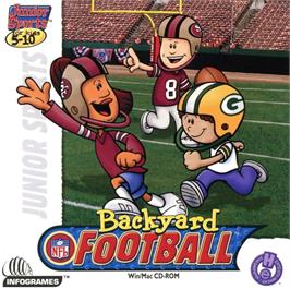 Box cover for Backyard Football on the Microsoft Windows.