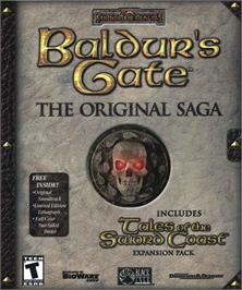 Box cover for Baldur's Gate - The Original Saga on the Microsoft Windows.