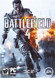 Box cover for Battlefield 4 on the Microsoft Windows.