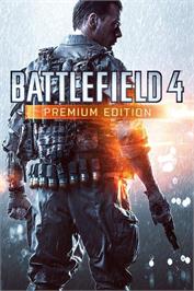 Box cover for Battlefield 4 - Premium Edition on the Microsoft Windows.