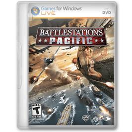 Box cover for Battlestations Pacific on the Microsoft Windows.