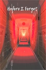 Box cover for Before I Forget on the Microsoft Windows.