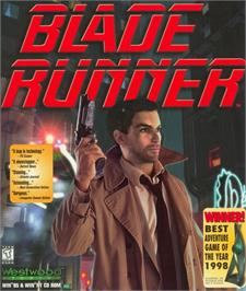 Box cover for Blade Runner on the Microsoft Windows.