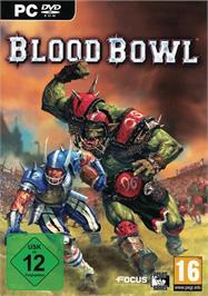 Box cover for Blood Bowl on the Microsoft Windows.