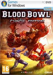 Box cover for Blood Bowl - Chaos Edition on the Microsoft Windows.