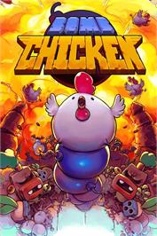 Box cover for Bomb Chicken on the Microsoft Windows.