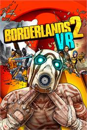 Box cover for Borderlands 2 VR on the Microsoft Windows.