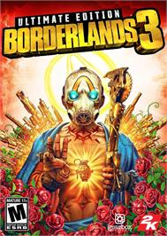 Box cover for Borderlands 3 (Ultimate Edition) on the Microsoft Windows.