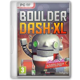 Box cover for Boulder Dash-XL on the Microsoft Windows.