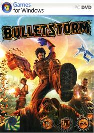 Box cover for Bulletstorm on the Microsoft Windows.