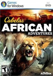 Box cover for Cabela's African Adventures on the Microsoft Windows.