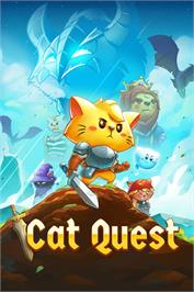 Box cover for Cat Quest on the Microsoft Windows.