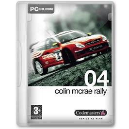 Box cover for Colin McRae Rally 04 on the Microsoft Windows.