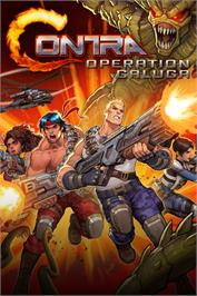 Box cover for Contra - Operation Galuga on the Microsoft Windows.