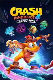 Box cover for Crash Bandicoot 4 - It's About Time on the Microsoft Windows.