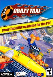 Box cover for Crazy Taxi on the Microsoft Windows.