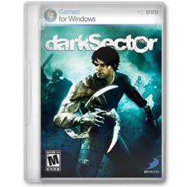 Box cover for Dark Sector on the Microsoft Windows.