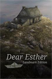 Box cover for Dear Esther - Landmark Edition on the Microsoft Windows.