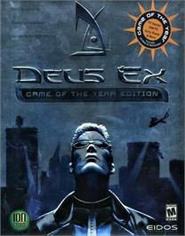 Box cover for Deus Ex - Game of the Year Edition on the Microsoft Windows.