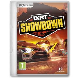Box cover for DiRT Showdown on the Microsoft Windows.