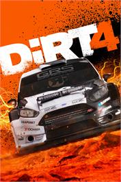 Box cover for Dirt 4 on the Microsoft Windows.