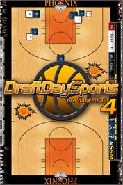 Box cover for Draft Day Sports Pro Basketball 4 on the Microsoft Windows.