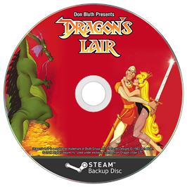 Box cover for Dragon's Lair on the Microsoft Windows.