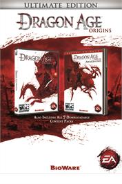 Box cover for Dragon Age - Origins - Ultimate Edition on the Microsoft Windows.