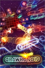 Box cover for Drawkanoid on the Microsoft Windows.