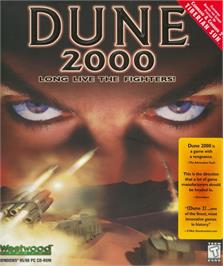 Box cover for Dune 2000 on the Microsoft Windows.