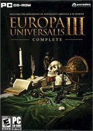 Box cover for Europa Universalis 3 - Complete on the Microsoft Windows.