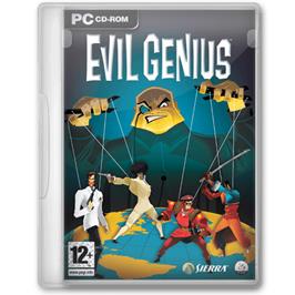 Box cover for Evil Genius on the Microsoft Windows.