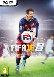 Box cover for FIFA 16 (Super Deluxe Edition) on the Microsoft Windows.