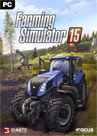 Box cover for Farming Simulator on the Microsoft Windows.