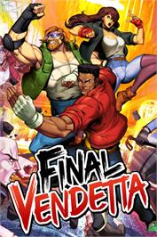 Box cover for Final Vendetta on the Microsoft Windows.