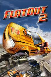 Box cover for FlatOut 2 on the Microsoft Windows.