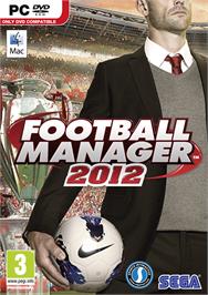 Box cover for Football Manager 2012 on the Microsoft Windows.