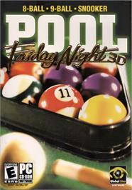 Box cover for Friday Night 3D Pool on the Microsoft Windows.