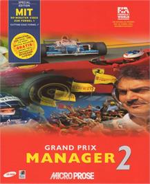 Box cover for Grand Prix Manager 2 on the Microsoft Windows.