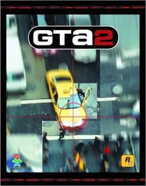 Box cover for Grand Theft Auto 2 on the Microsoft Windows.
