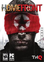 Box cover for Homefront on the Microsoft Windows.