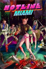 Box cover for Hotline Miami / Hotline Miami 2 - Wrong Number on the Microsoft Windows.