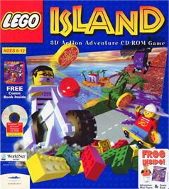 Box cover for LEGO Island on the Microsoft Windows.