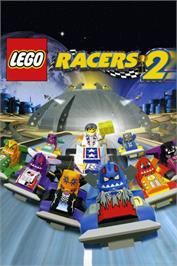 Box cover for LEGO Racers 2 on the Microsoft Windows.