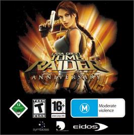 Box cover for Lara Croft - Tomb Raider - Anniversary on the Microsoft Windows.