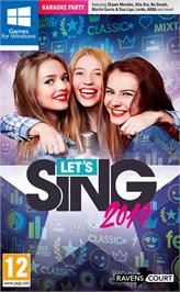 Box cover for Let's Sing 2019 on the Microsoft Windows.