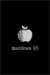 Box cover for Macdows 95 on the Microsoft Windows.