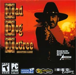 Box cover for Mad Dog McCree on the Microsoft Windows.